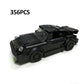 355PCS Technical MOC Turbo racing sports car Vehicle Racer Building Blocks Brick