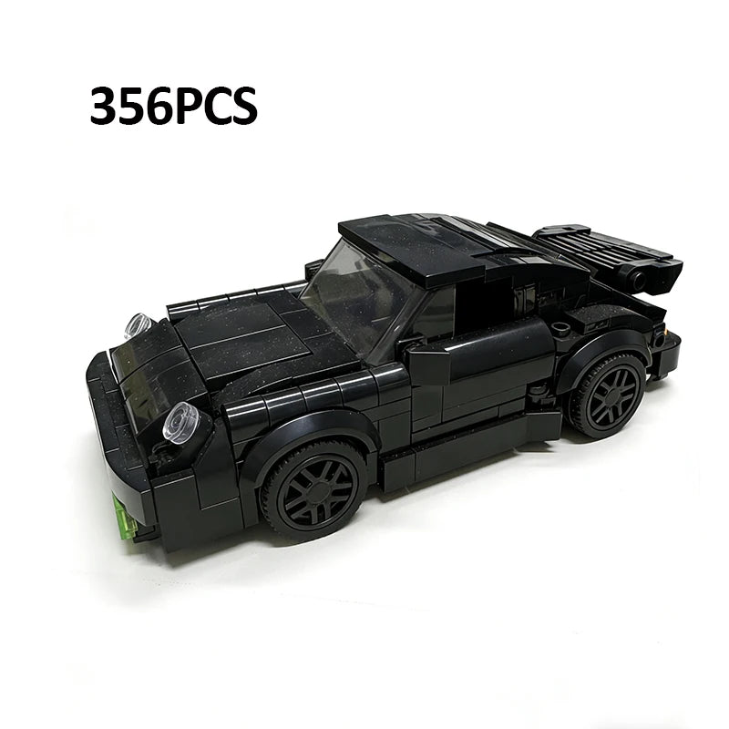 355PCS Technical MOC Turbo racing sports car Vehicle Racer Building Blocks Brick