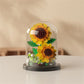 Eternal Flower Bouquet Bonsai Potted Plant Micro Building Blocks Model Home Decoration Toy For Kid Birthday Gift