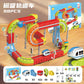 Popular toy Children' Anti-Gravity Magnetic Attraction Track Train Set Changeable Magic Rail Car Electric Toy Play Vehicle Model