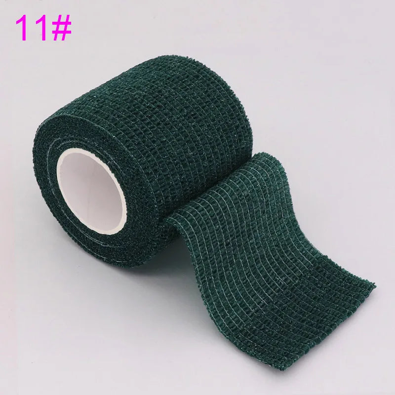 COYOCO Colorful Self Adhesive Elastic Bandage 4.8m Sports Wrap Tape For Knee Support Pads Finger Ankle Palm Pet Tattoo Wrist