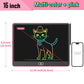 16-inch LCD Writing Board, Colorful Electronic Drawing Pad for Kids, Reusable Portable Writing Tablet, Perfect Educational Toys