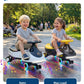 12V Electric Wiggle Car For Kids, 2 In 1 Ride On Swing Car With Pedal, Flashing Wheels Music, Anti-Rollover Toy For Toddlers
