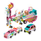 Hotfree Magnetic Dinosaur Transformer Car Toy, 2-in-1 Magnetic Cars That Transform into Flying Dragon Deer and Unicorn, Automatic Collision Transforming Toy, Fun STEM Toy Birthday Christmas Gift for Boys & Girls