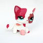 Rare pet toy Stands Short Hair Kitten Dog Dachshund Collie Spaniel Great Dane Original Bobble head toy lps