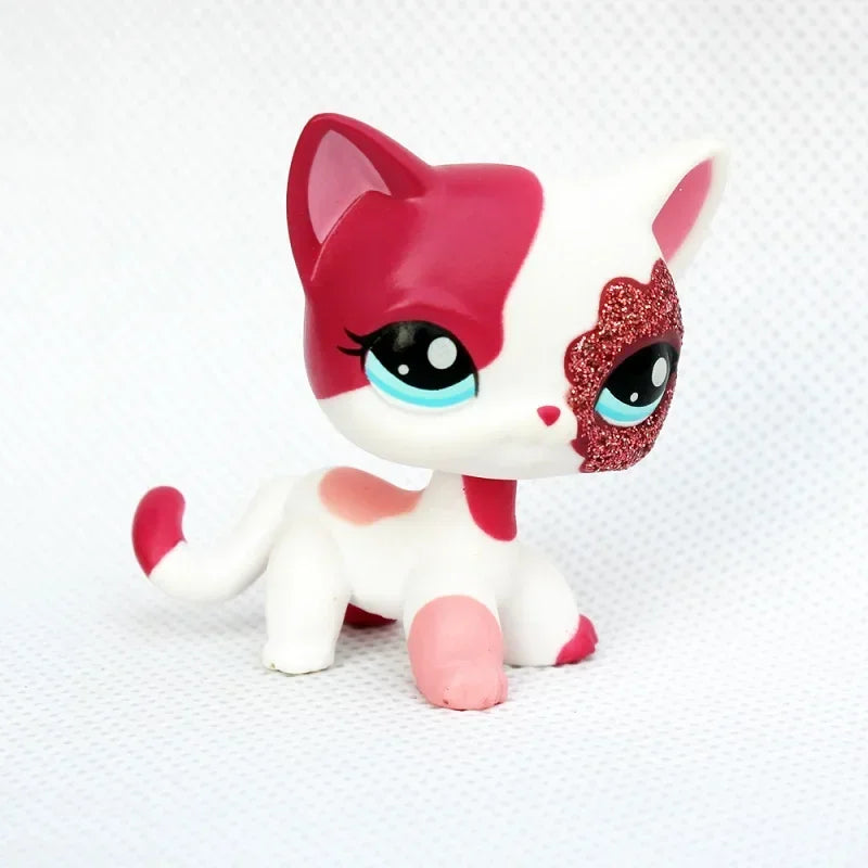Rare pet toy Stands Short Hair Kitten Dog Dachshund Collie Spaniel Great Dane Original Bobble head toy lps