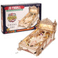 ROKR 3D Pinball Machine Wooden 3D Puzzle DIY Pinball Game Model Building Kit Brain Teasers Jigsaw Toys Birthday Gift for Adults Teens