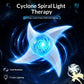 Wind Style Chakra Shuriken Electric Spinning Led Light Up Toy 7 Color Anime Cosplay Prop Ninja Weapons Model Halloween Fan Gift