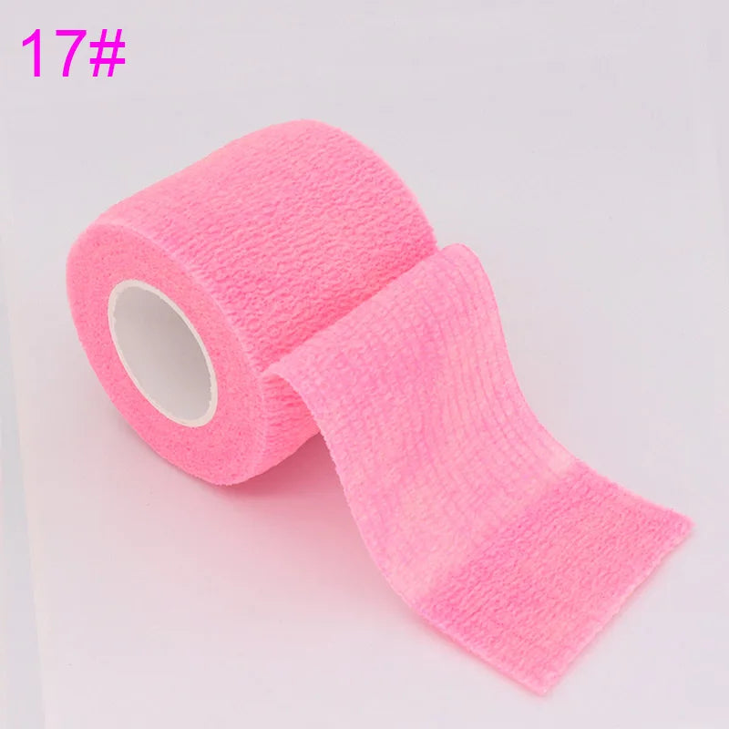 COYOCO Colorful Self Adhesive Elastic Bandage 4.8m Sports Wrap Tape For Knee Support Pads Finger Ankle Palm Pet Tattoo Wrist
