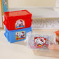 Genuine Sanrio Hello Kitty 3 Color Stackable Storage Box Cute Desk Organizer for Stationery Cosmetics Office School Gifts