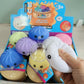 Aesthetic Bubble Puking Bun: Creative Blind Box Squeeze Toy, Realistic Food Ornament, Solid Gel Sensory Stress Reliever, New