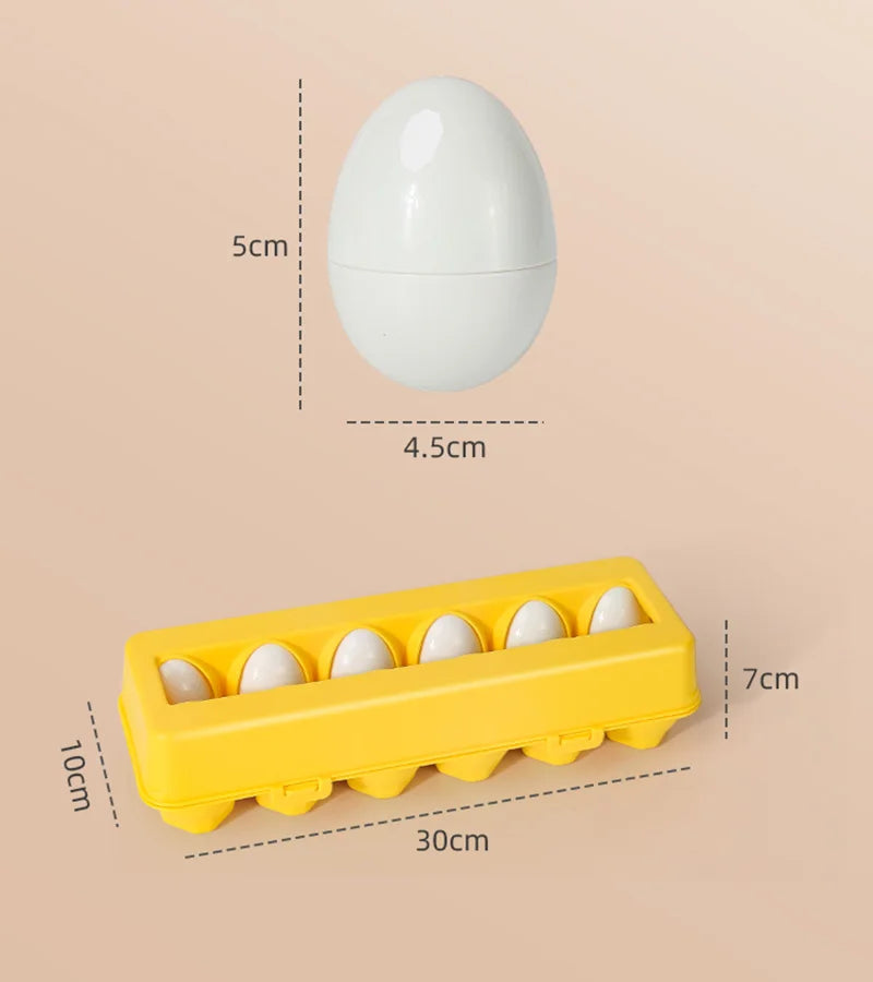 Eggs Screws 3D Puzzle Montessori Learning Education Math Toys Kids Shape Match Smart Game For Children Educational Easter Gifts