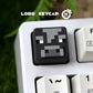 Square Shape My World Series Pixel Style Personalized Mechanical Keyboard Diy Decoration Keycap Game Periphery Custom Edition