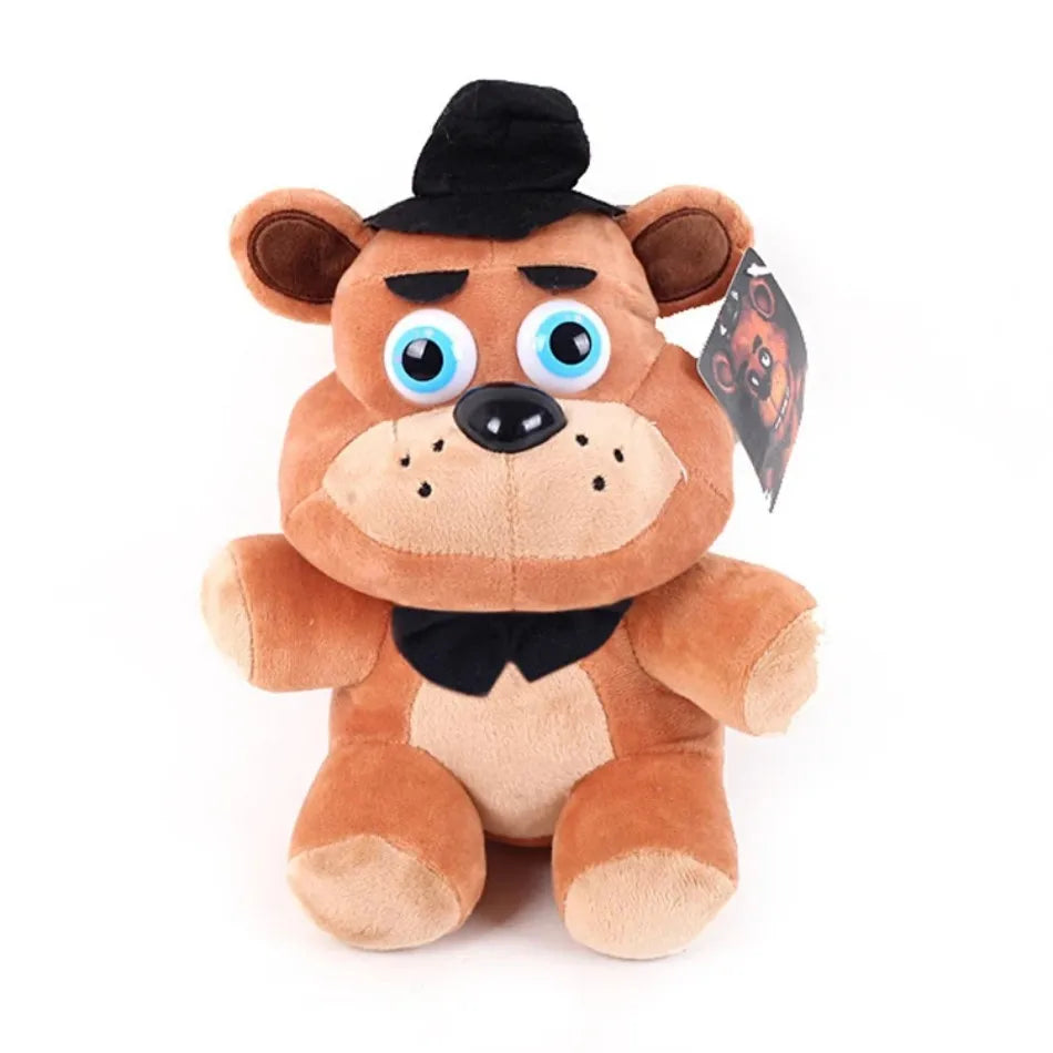 HOT 18cm FNAF Plush Toys Kawaii Freddys Animal Foxy Bonnie Bear Ribbit Stuffed Plush Toys In Stock Plush Birthday Gift For Kids