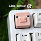 Square Shape My World Series Pixel Style Personalized Mechanical Keyboard Diy Decoration Keycap Game Periphery Custom Edition
