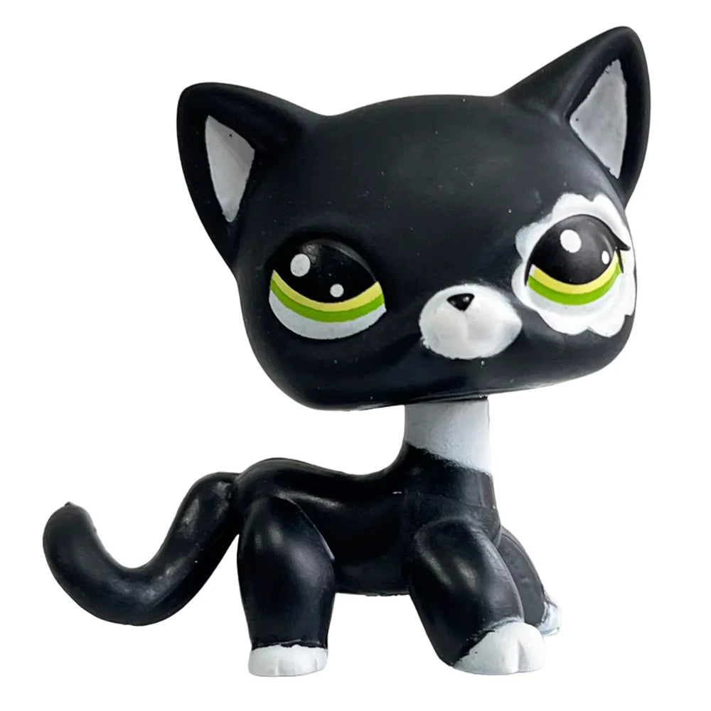 Rare pet toy Stands Short Hair Kitten Dog Dachshund Collie Spaniel Great Dane Original Bobble head toy lps