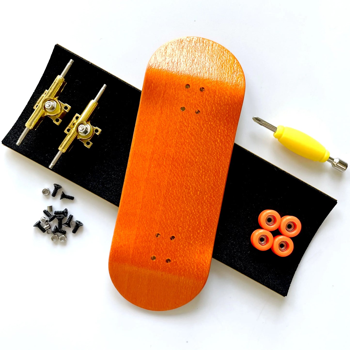 34mm Fingerboard Set with Double Axle Trucks Bearing Wheels