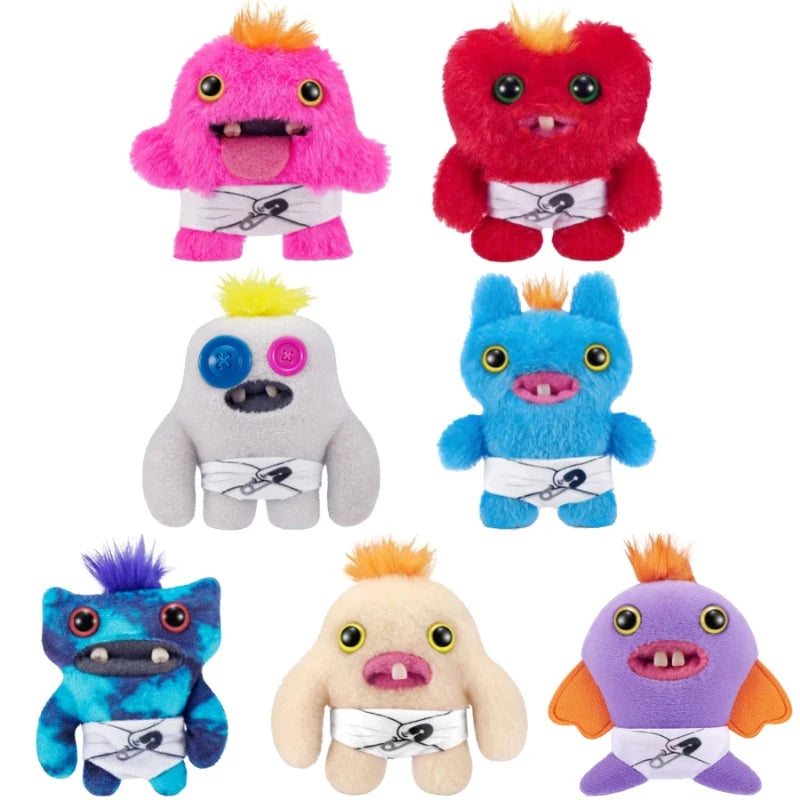 Fuggler Plush Baby Series Mr Needles Funny Ugly Monster Fuggs Munch Rabid Rabbit Wide Eyed Weirdo Stuffed Doll Gift Soft Toy 9CM