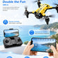 Brushless Aerial RC Drone 8K Triple Camera 5G Transmission 7 Level Wind Resistance Optical Flow Hover Folding Portable Drone