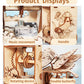 3d Wooden Puzzle Hand Butterfly Music Box You Are My Sunshine Handmade Assembly Model Kit Holidays Brthdays Christmas Gifts