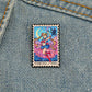 Anime Magical Girl Backpack Pin, Men's Clothing Metal Enamel Badge, Toy Decoration Gift