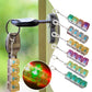 Keyboard Fidget Toys LED Crystal Keycap Keychain Stress Relief Fingertip Gadget Decompression Toys Clicker Fidget Toy