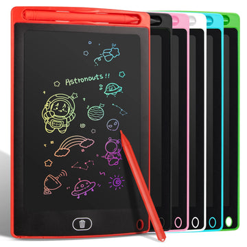6.5/8.5/10/12 Inch LCD Drawing Tablet for Kids, Rechargeable Erasable Board with Pen, Travel Educational Toy Gift for Boys Girls