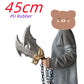 1:1 Cosplay Leviathan Chained Athena Blade War Golden Dragon Tomahawk Weapons Role Playing God of War 4 Carnival Safety PU Model