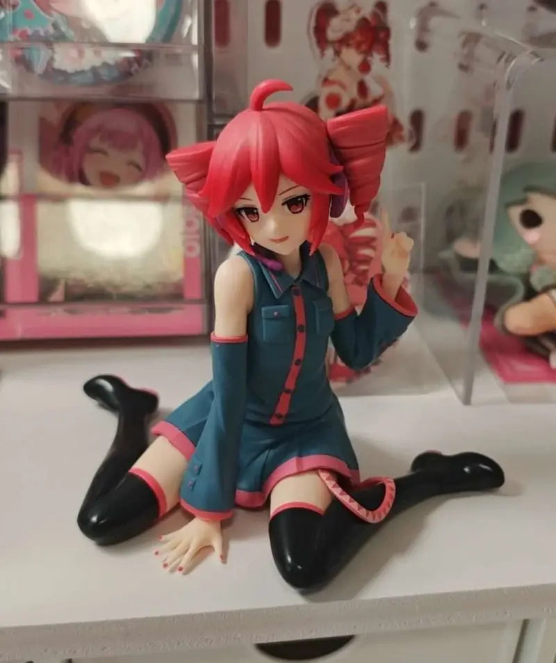 New Product In Stock Anime Heavy Miku Sitting Posture Figurine Model Desktop Decoration Holiday Surprise Gift For Friends