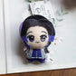 12cm Anime Demon Slayer Surrounding Plush Toys, Keychain Figurines, and Small Plush Dolls