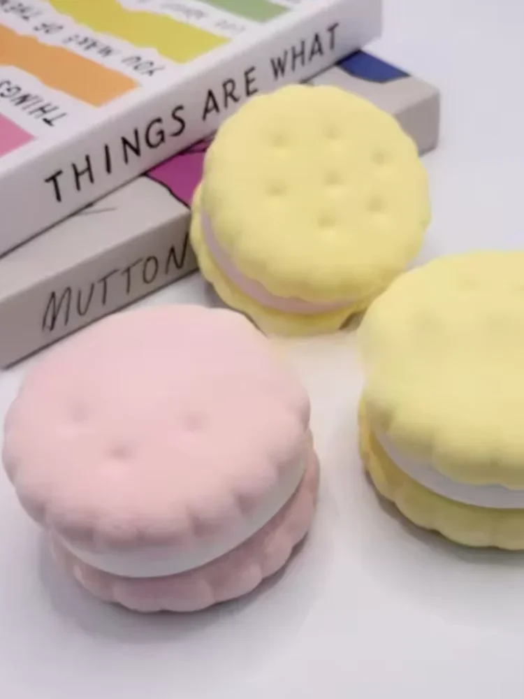 CV Squishy Simulated Cake Squeeze Toy Stress Relief Slow Rising Sensory Fidget for Anxiety ADHD Autism Gifts Adults ASMR Fun