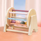 Montessori Infant Wooden Toys Coin Ball Busy Drum Baby Teaching Aid Gifts Color Shape Cognition Match Educational Sensory Toy