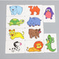 32 Pcs Enlightenment Card Matching Puzzle Early Education Cartoon Pattern Cognitive Boys and Girls Toys