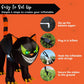 7 ft Black Cat Halloween Inflatables Outdoor Decoration Blow UpInflatable with Moving Head & Green Eyes Halloween Blow Ups Yard Decoration with LED Lights for Party Lawn Garden Decor