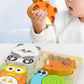 4-in-1 Wood Puzzle Cartoon 3D Animals Cognitive Jigsaw Puzzle Portable Safe Early Learning Puzzle Set Children Educational Toys