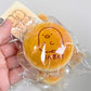 New cute 7cm corner bio burger slow rebound squishy decompression ultra soft PU simulation bread pendant gift