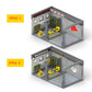 World War Army Military Soldiers Police SWAT Armored Vehicle Model Building Blocks Bricks Children's Toys Gift ﻿