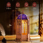 Rolife Wooden 3D Puzzle Twin-Tower Cathedral Model Building Kit DIY Miniature House Kit with LED Light for Bookshelf Decor