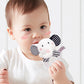 Cute Baby Rattle Toys Elephant Plush Infant Cartoon Bed Toys for Newborn 0-24 Months Educational Toy Bear Hand Ring Bell Teether