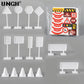 15Pcs/Set Toddler Mini Traffic Signs Model Toy Road Block Children Safety Education Kids Puzzle Traffic Toys Boys Girls Gifts