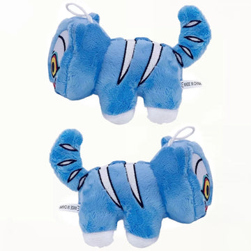 Anime Hunters Plush Cute Purple Tiger Black Hat Magpie With 3 Eyes Monster Hunt Girl Group Stuffed For Fans Gifts