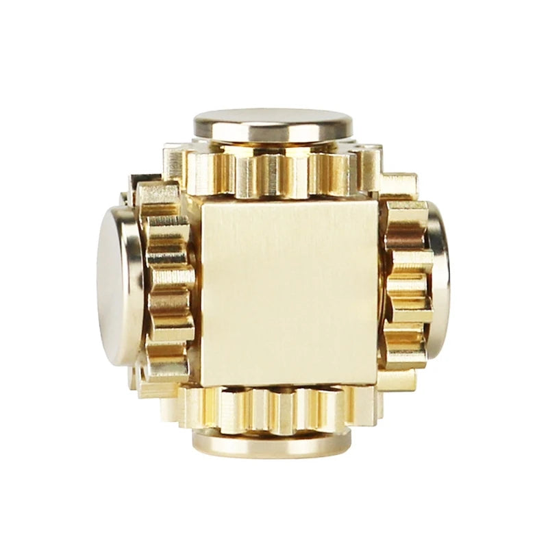 Mini EDC Gear Alloy Spinner Sprockets Gear Chain Gyro Delicateness Fidget Decompression Ring Toy Stress Relief Toys