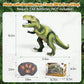 Joyfy Remote Control Walking Dinosaur Big T rex Dinosaur Robot Toy with Light Sound Electric Animal for Kids Best Birthday Gift