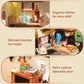Rolife DIY Miniature House Kit Cozy Kitchen 3D Wooden Puzzle Dollhouse Building Model Kit for Home Decor Gift for Adults Friends
