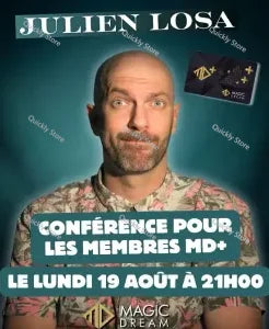 Julien LOSA - Conference MD+ (French) Magic tricks (Instant Download) Quickly send