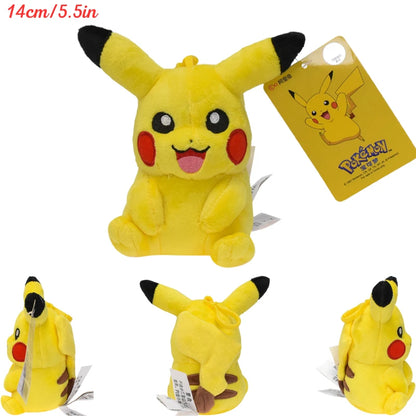 Pokemon Eevee Umbreon Sylveon Espeon Vaporeon Plush Toys Keychain Gengar Duskull Haunter Flareon Stuffed Peluche Doll Gifts Kids