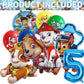 PAW Patrol Birthday Party Decoration Tableware Tablecloth Plates Cup napkin gift bag Balloons PAW Patrol Party Favors Supplies