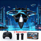 K500 RC Drone with LED Lights & Air Pressure Altitude Hold – Shock-Resistant Mini Quadcopter, 2.4G Remote Control, One-Key Takeoff/Landing/360° Rotation, Indoor/Outdoor Flying Toy, Ideal Gift for Friends