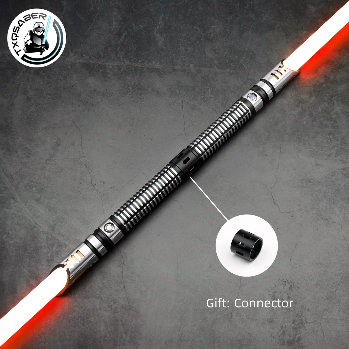 TXQSABER Neo Pixel Heavy Dueling RGB Lightsaber Metal Hilt Toys Cosplay Gift Light Jedi Saber Swords