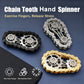 Metal Sprockets Flywheel Gear Fingertip Gyro Fidgeting Spinner Antistress Anxiety Bike Chains Spinner Fidget Toys for Adult Kids